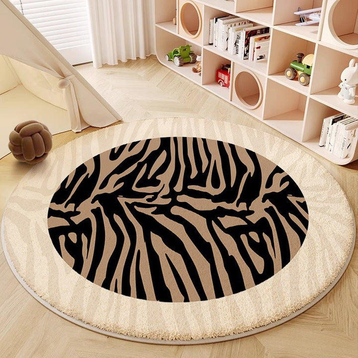 Abstract Circular Area Rug Kalsten