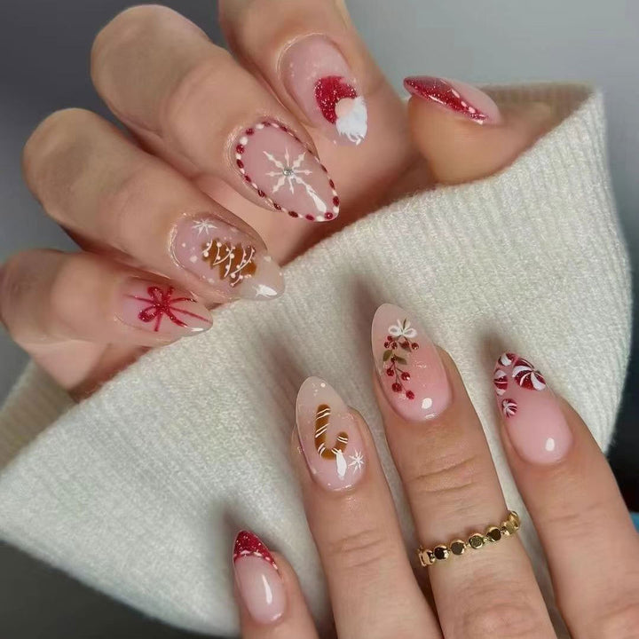 Creative Holiday-Themed Nail Art Kit