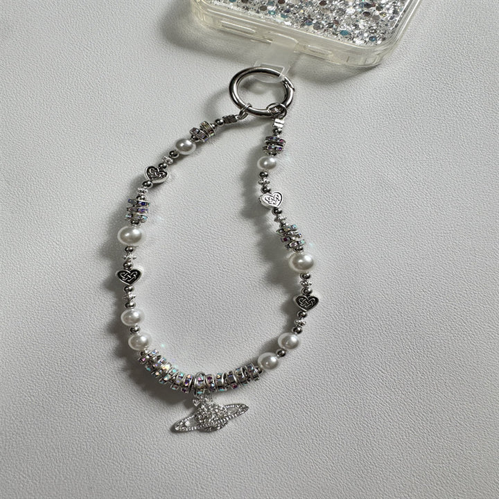 Decorative Pearl Charm Keychain Kalsten