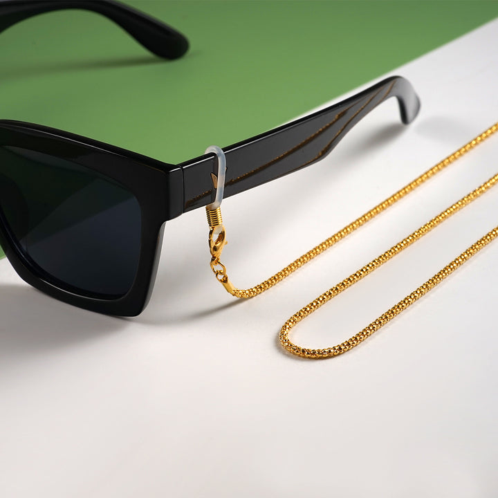 Elegant Gold Metal Eyewear Chain Kalsten
