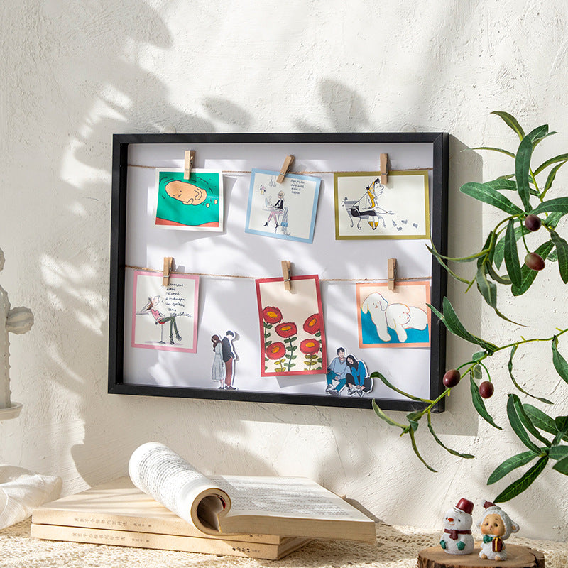 Decorative Photo Clip Display Frame
