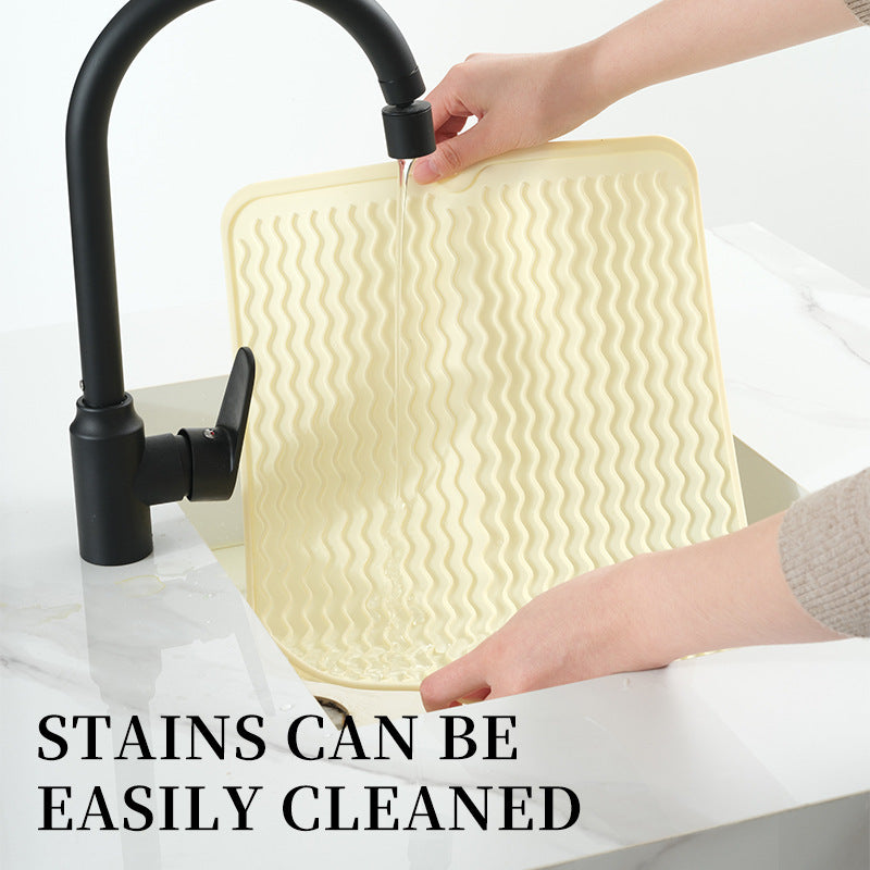 Eco-Friendly Kitchen Sink Drying Mat