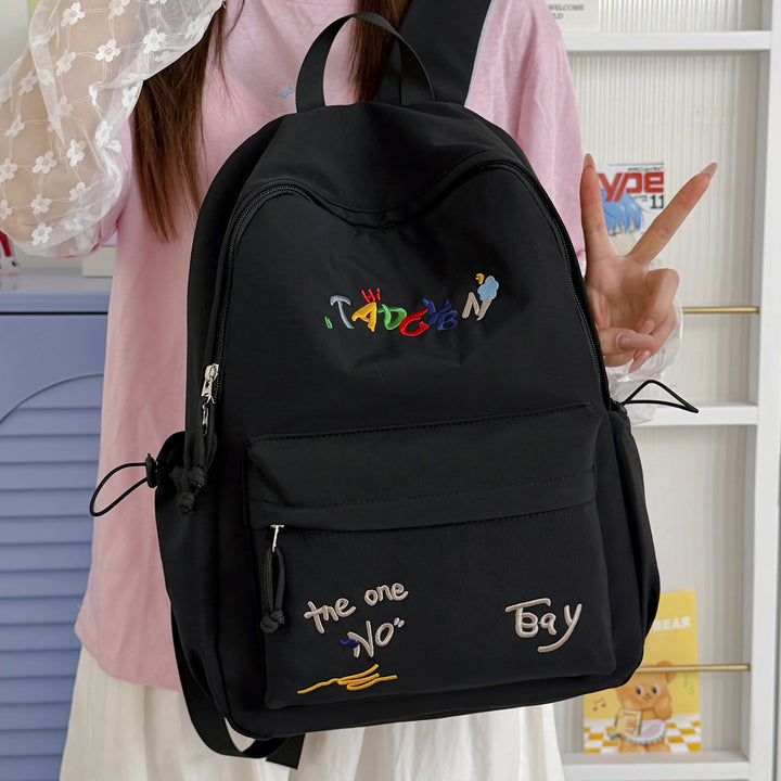 Stylish Embroidered Backpack Kalsten