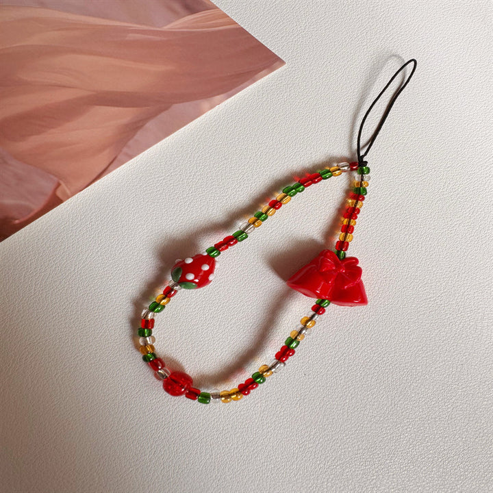 Playful Beaded Charm Phone Strap Kalsten 1790135971