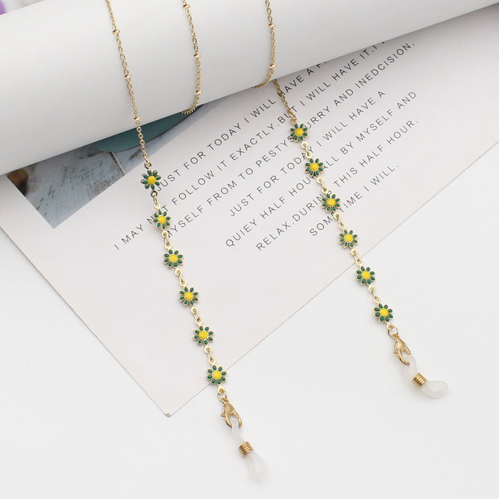 Floral Themed Eyewear Chain Kalsten