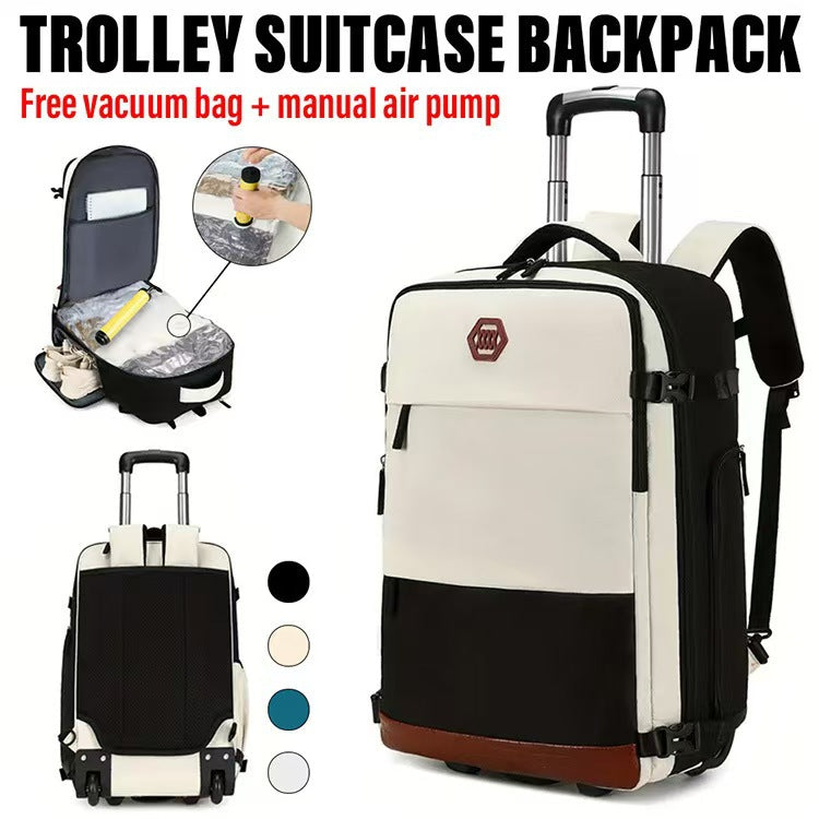 Versatile Trolley Suitcase Backpack