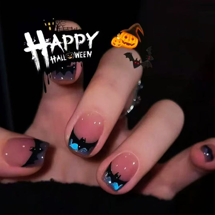 Playful Cat-Themed Press-On Nail Art Kalsten