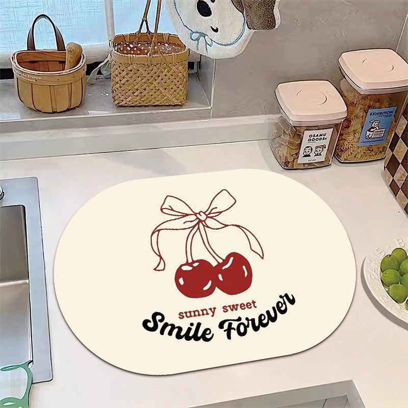 Decorative Motivational Kitchen Mat for Home Decor