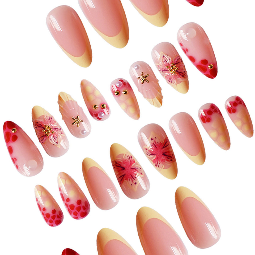 Artistic Floral Nail Art Extensions Kalsten 1787913534