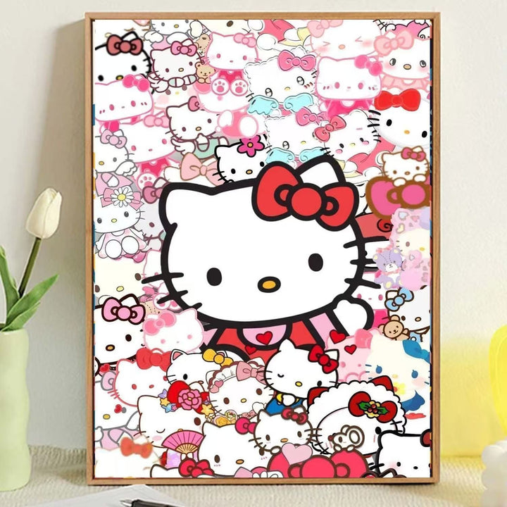 Hello Kitty Character Wall Art Kalsten