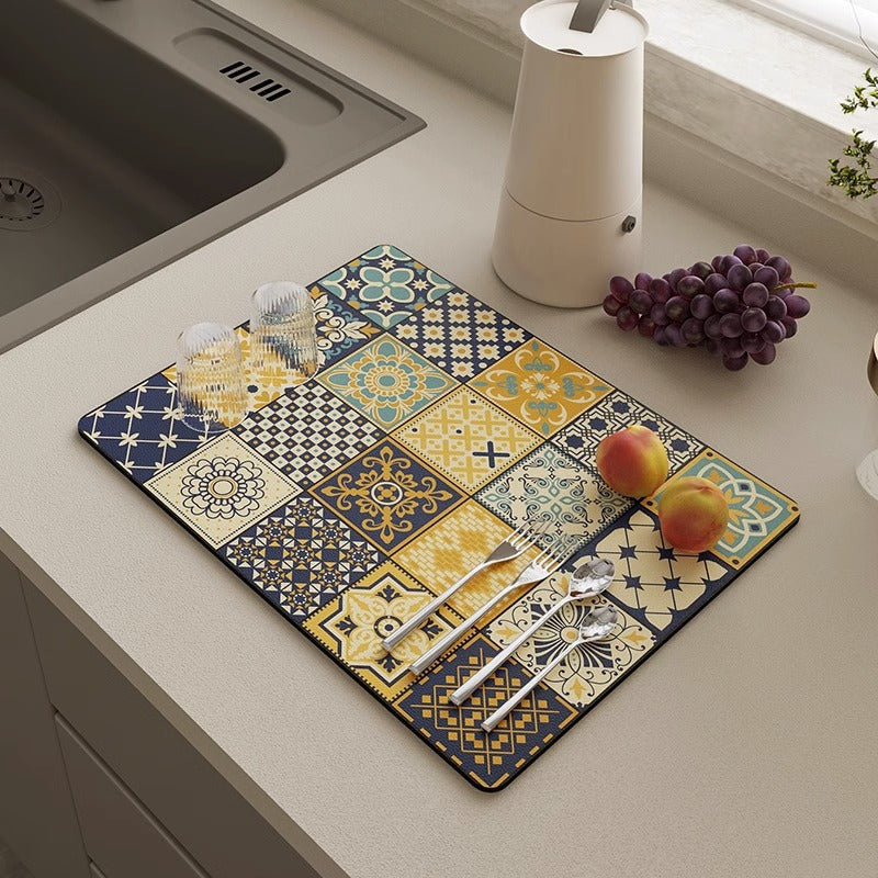 Decorative Kitchen Comfort Mat