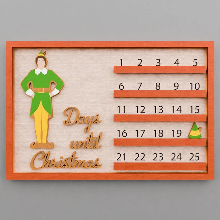 Advent Countdown Wall Decor