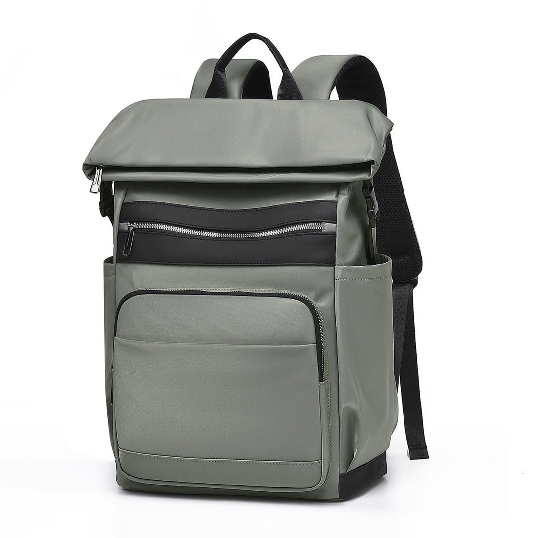 Versatile Roll-Top Laptop Backpack