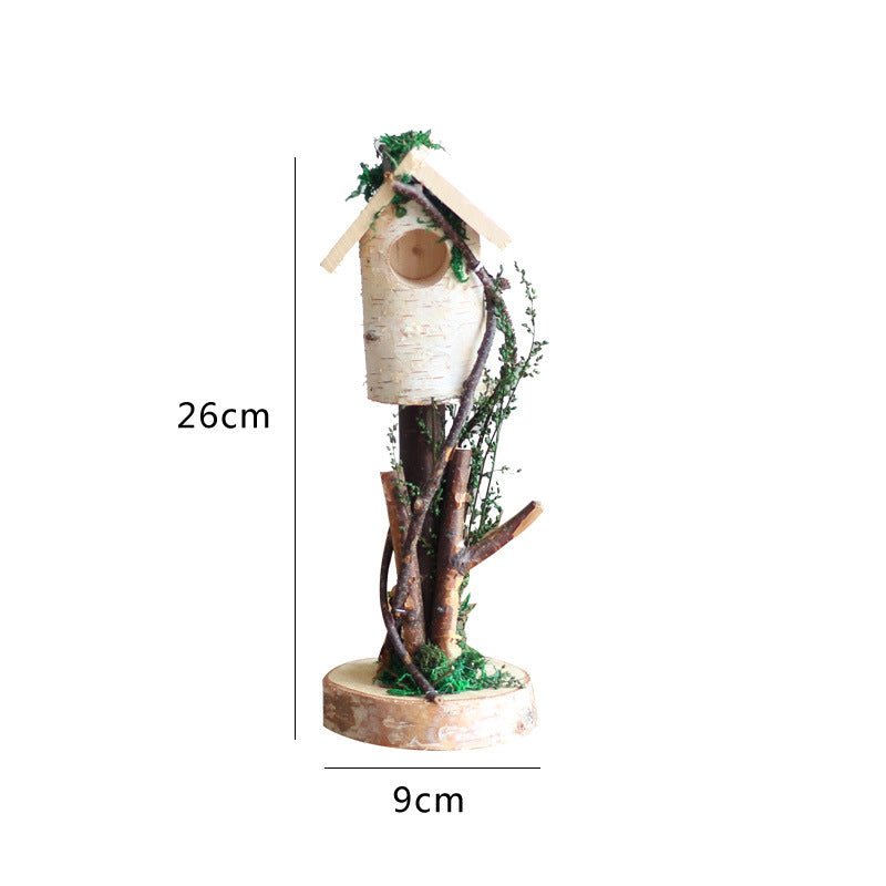 Decorative Birdhouse made of Wood Kalsten