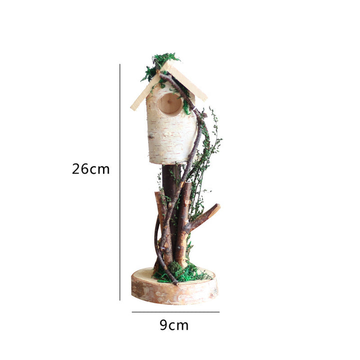 Decorative Birdhouse made of Wood Kalsten