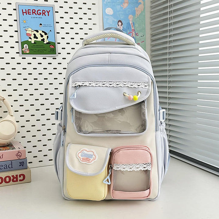 Functional Multi-Pocket School Backpack