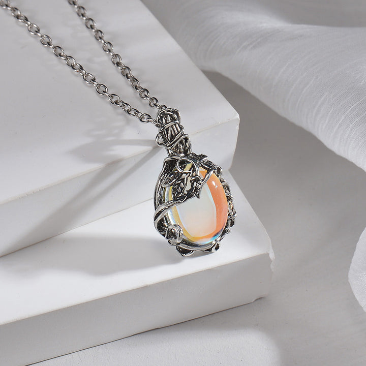 Heart pendant necklace with sparkling accents Kalsten