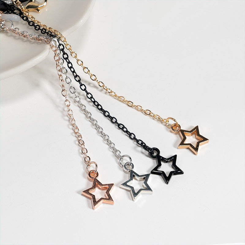 Stylish Star-Embellished Eyewear Chain Kalsten