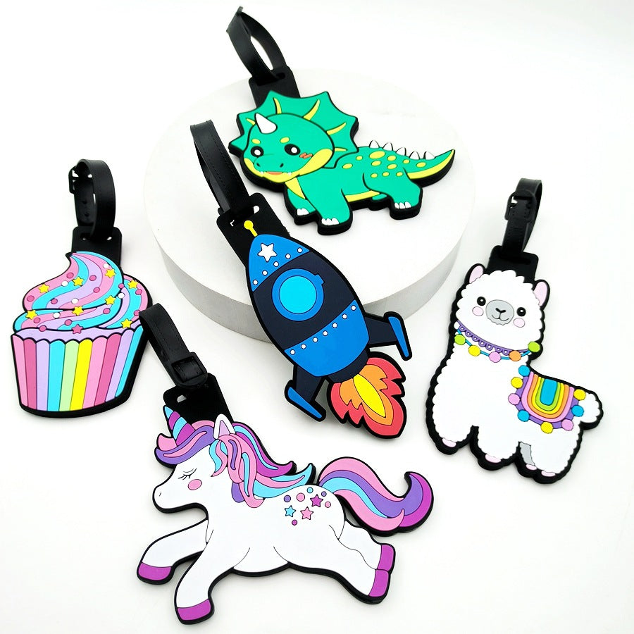 Rocket Design Luggage Tag Kalsten
