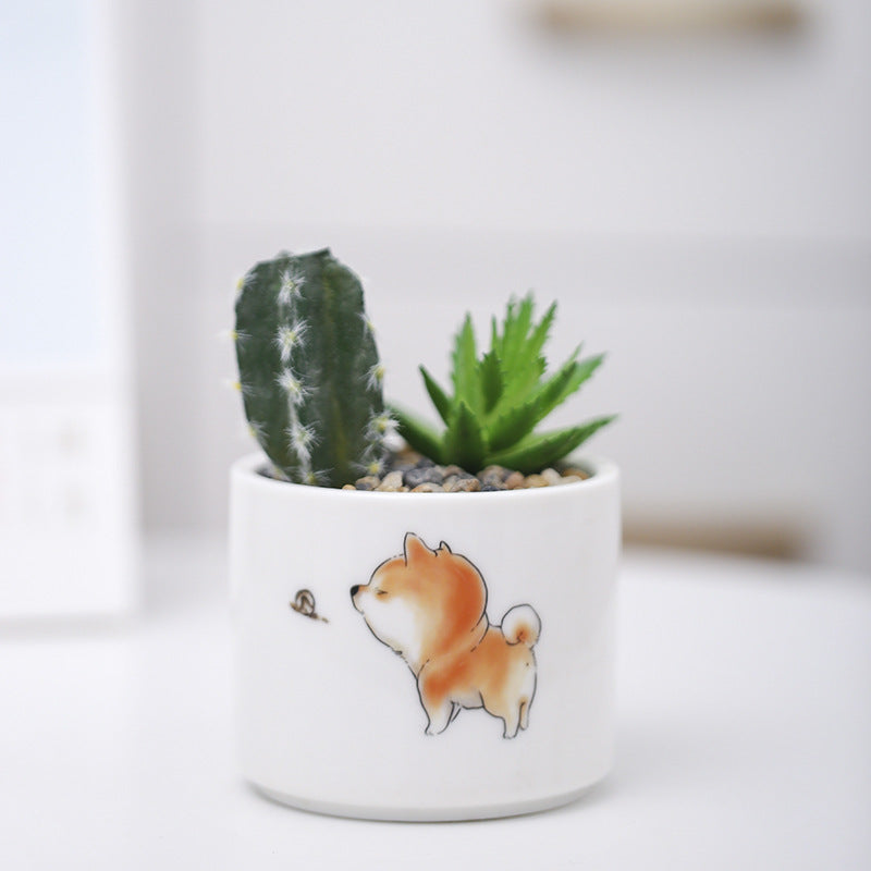 Cute Animal-Themed Succulent Planter Kalsten