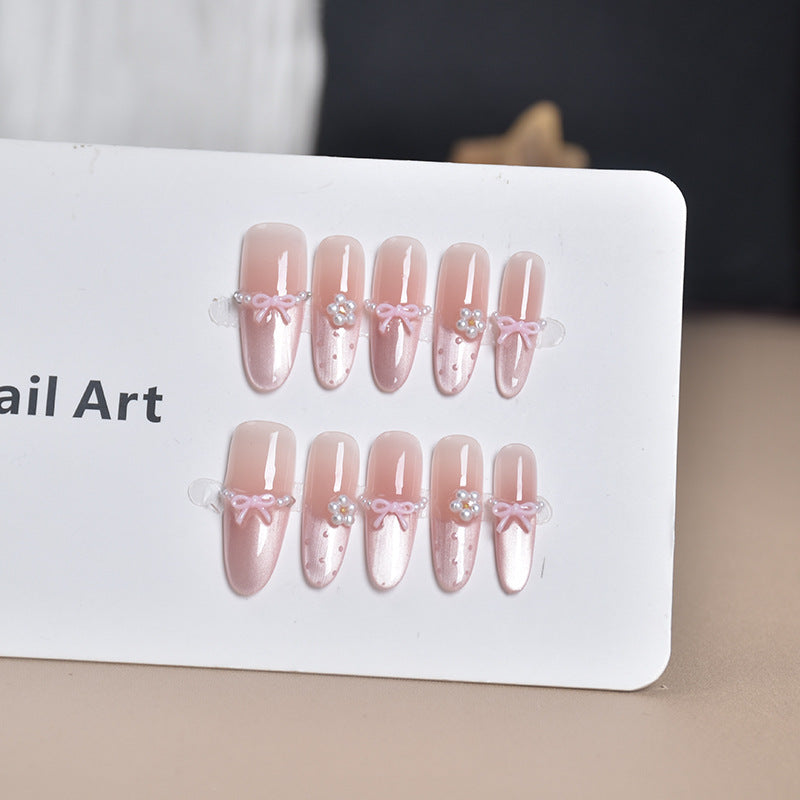 3D Embellished Press-On Nail Art Set Kalsten