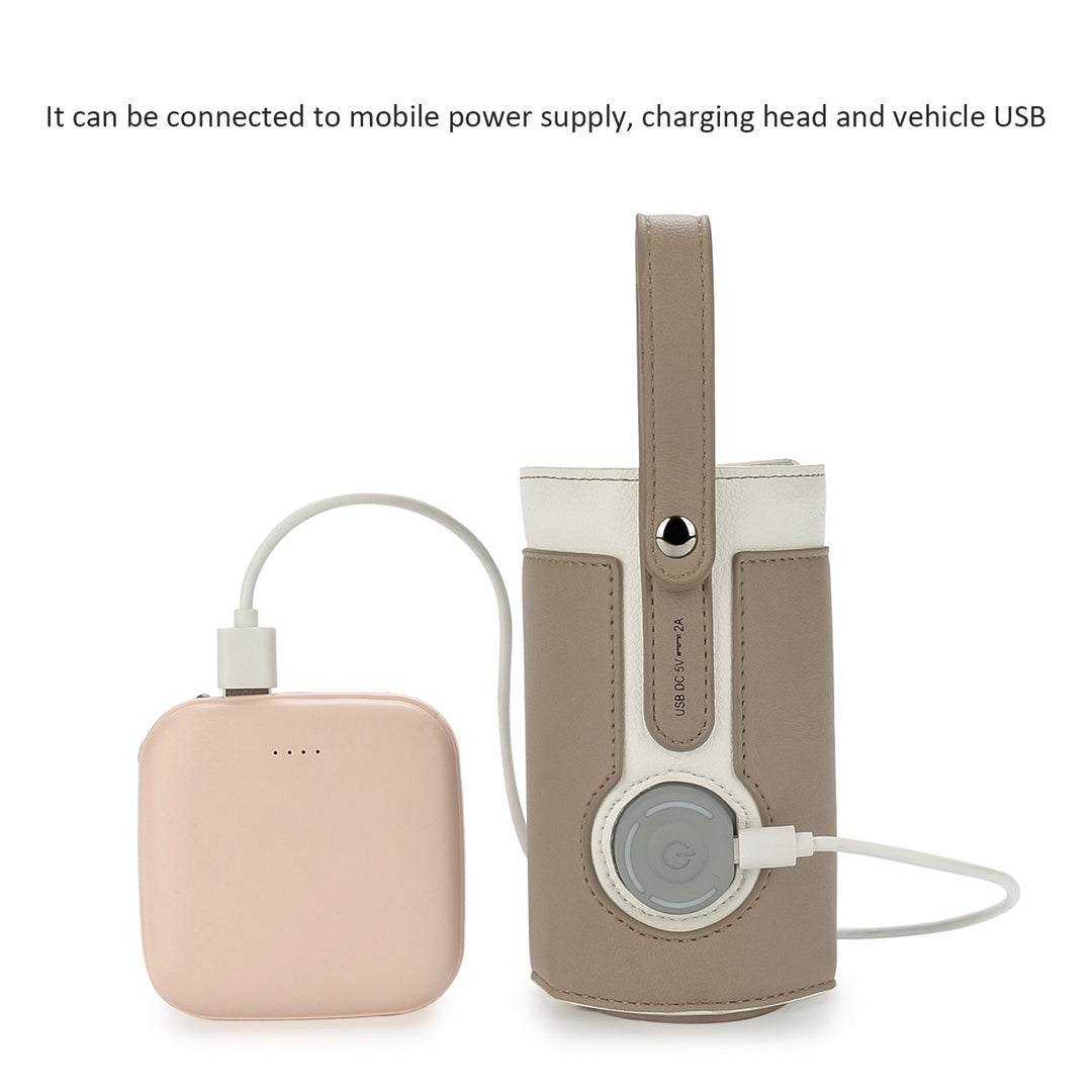Elegant and Functional Bottle with Leather Sleeve Kalsten