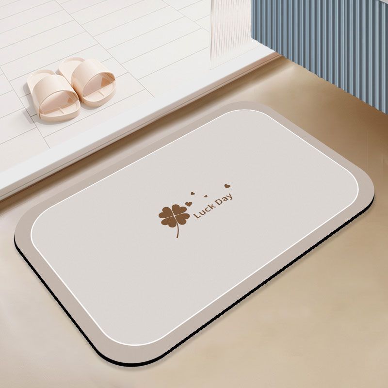 Luck-Inspired Decorative Bath Mat