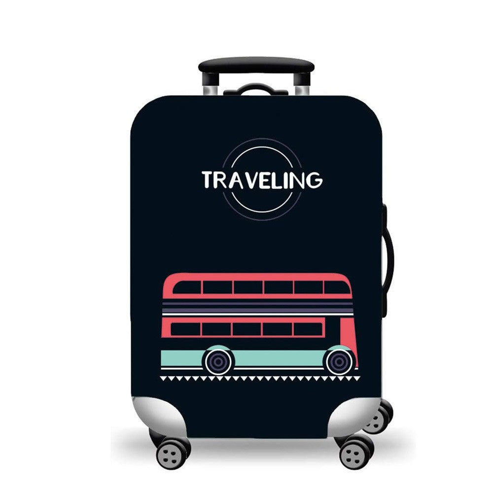 Women hard shell suitcase with stylish flamingo design Kalsten