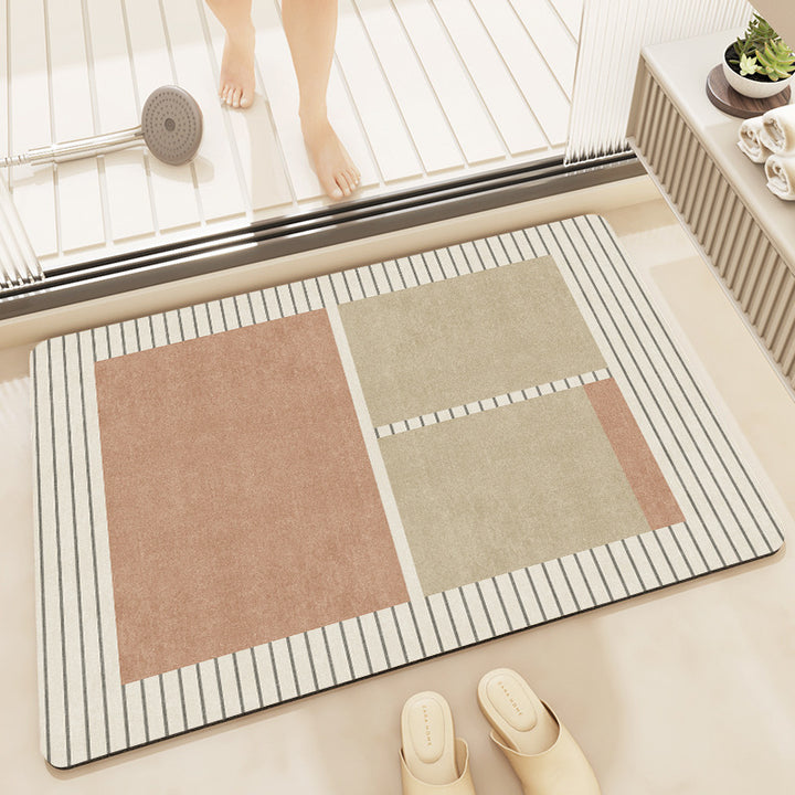 Non-Slip Modern Bath Mat Kalsten