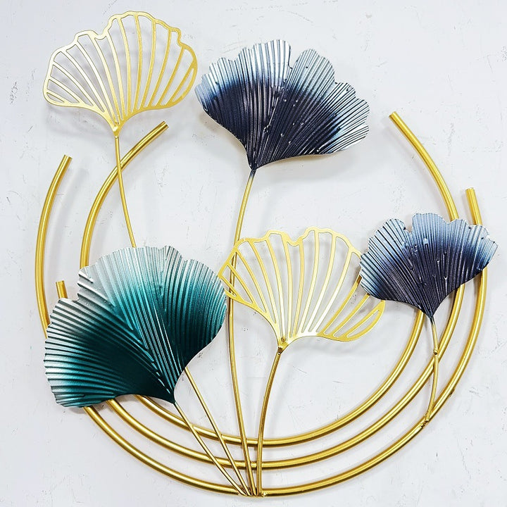 Elegant Botanical Metal Wall Art Kalsten