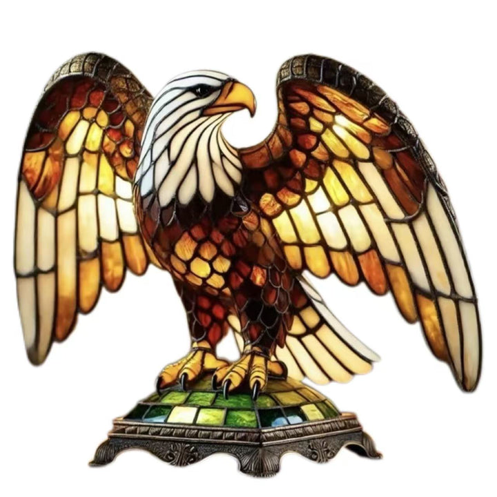 Home Decor Artisanal Eagle Lamp Kalsten