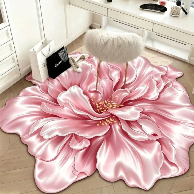 Floral Shape Bath Mat