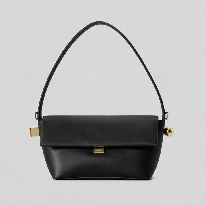 Elegant Leather Handheld Purse