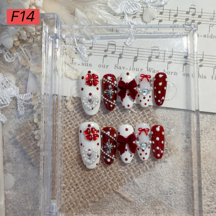 Decorative Press-On Nail Art Set 1790731572