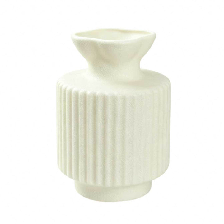 Textured Ceramic Flower Vase Kalsten
