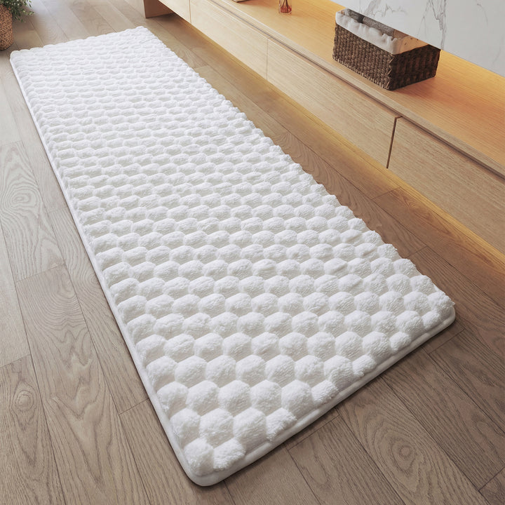 Honeycomb Pattern Bath Mat