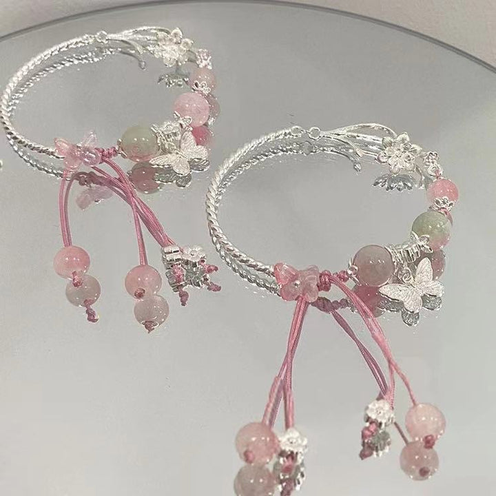 Floral Charm Wrap Bracelet Kalsten