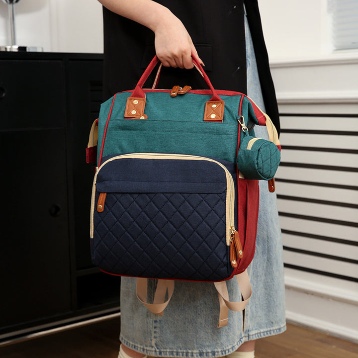Multi-Purpose Quilted Travel Backpack Kalsten