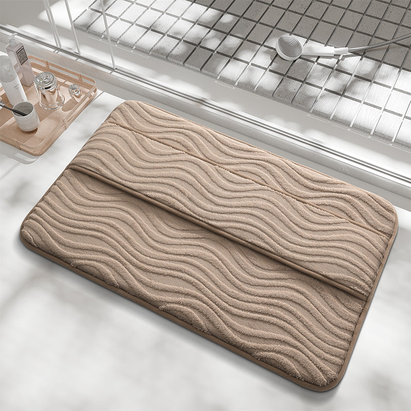 Contoured Memory Foam Bath Mat Kalsten