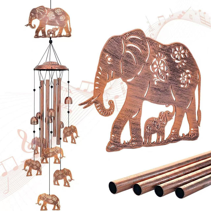 Decorative Wind Chime with Dachshund Design Kalsten