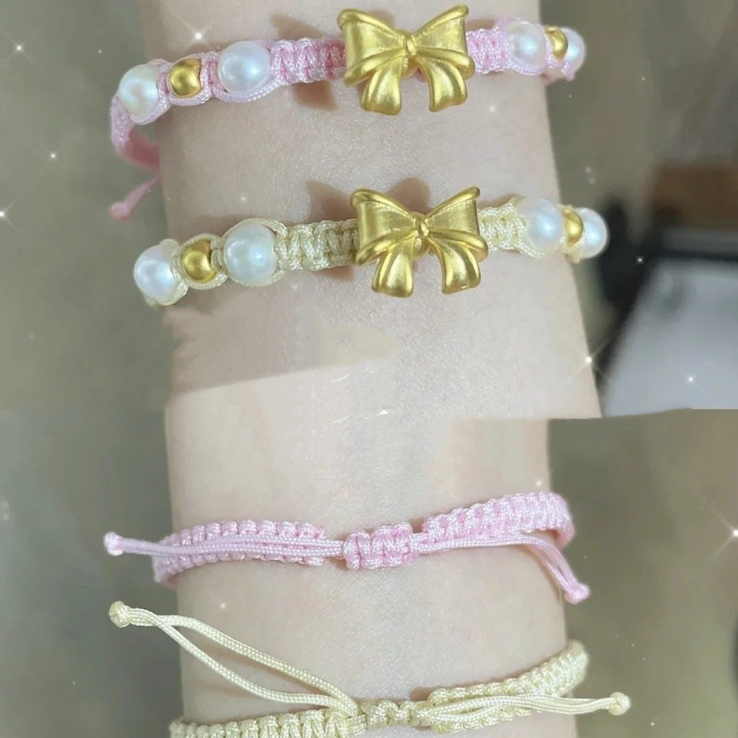 Adjustable Bow Charm Bracelet Kalsten 1788856994