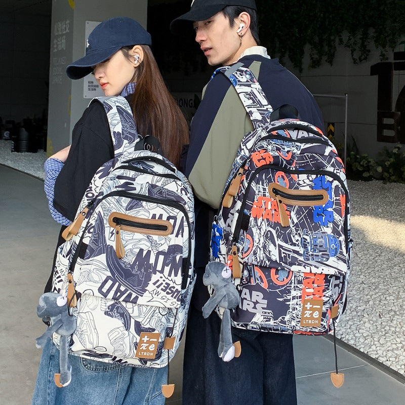 Fashionable Patterned Backpack Kalsten