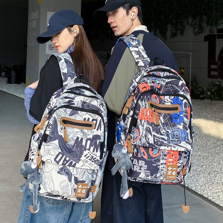 Fashionable Patterned Backpack Kalsten