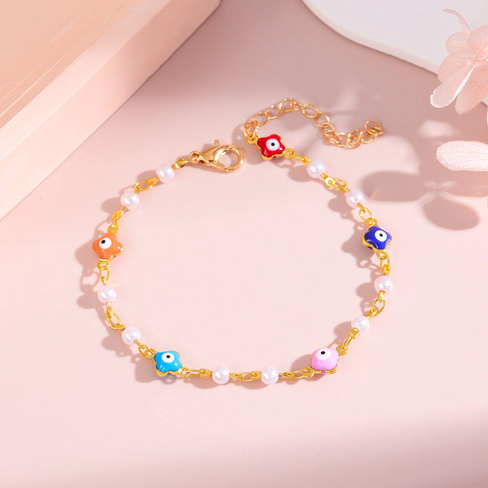 Colorful Charm Ankle Bracelet Kalsten
