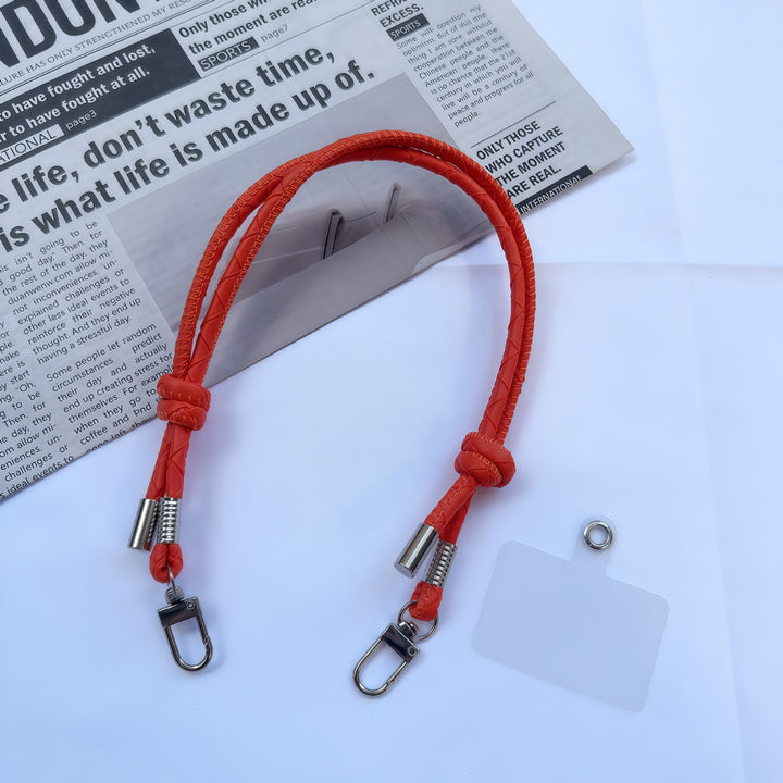Premium Leather Lanyard Strap Kalsten