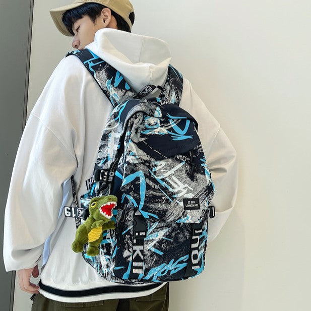 Stylish Graphic Print Backpack Kalsten
