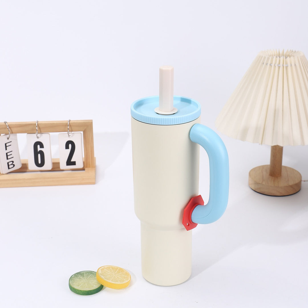 Women's stylish insulated mugs with integrated drinking spout Kalsten