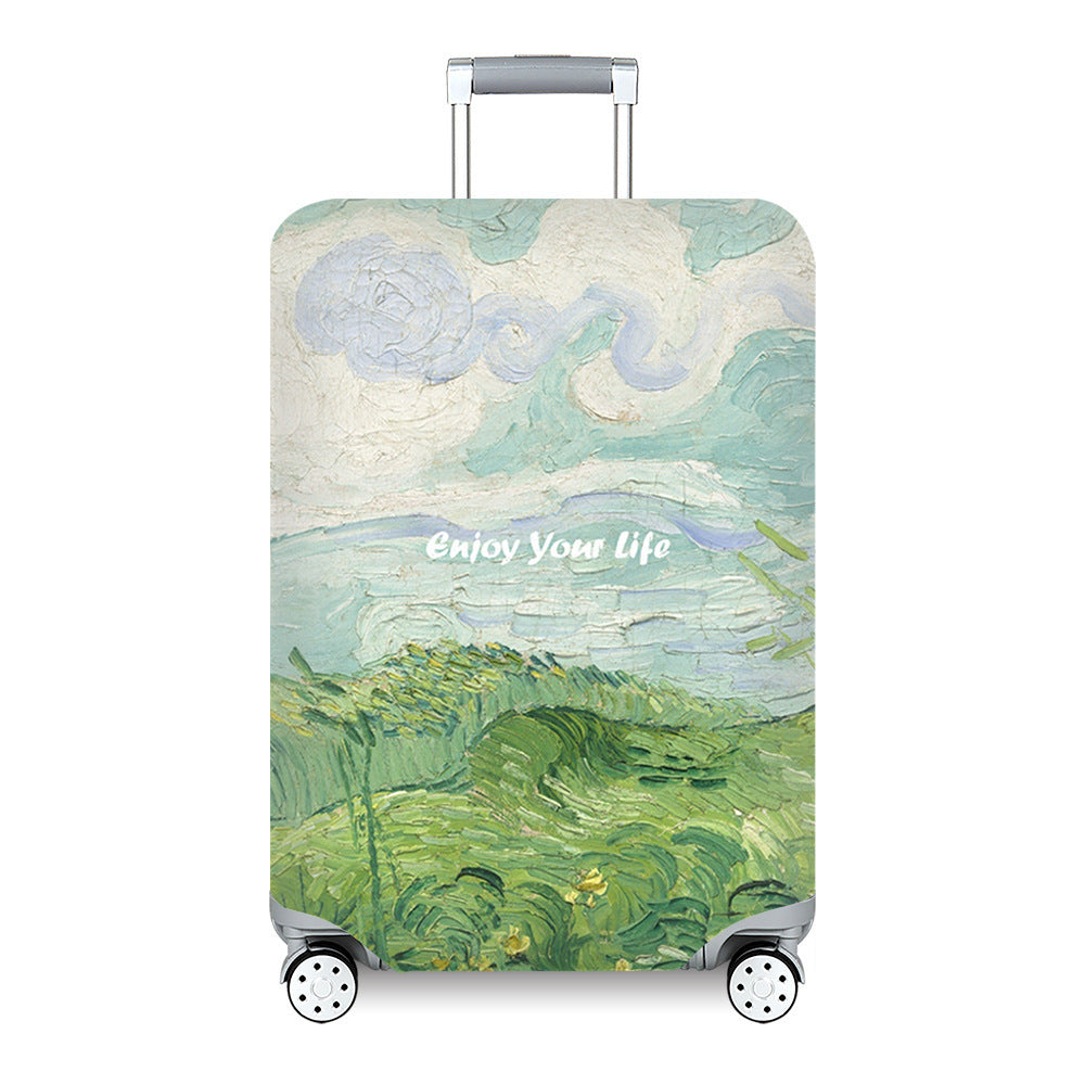 Women's Travel Suitcase with Colorful Floral Design Kalsten