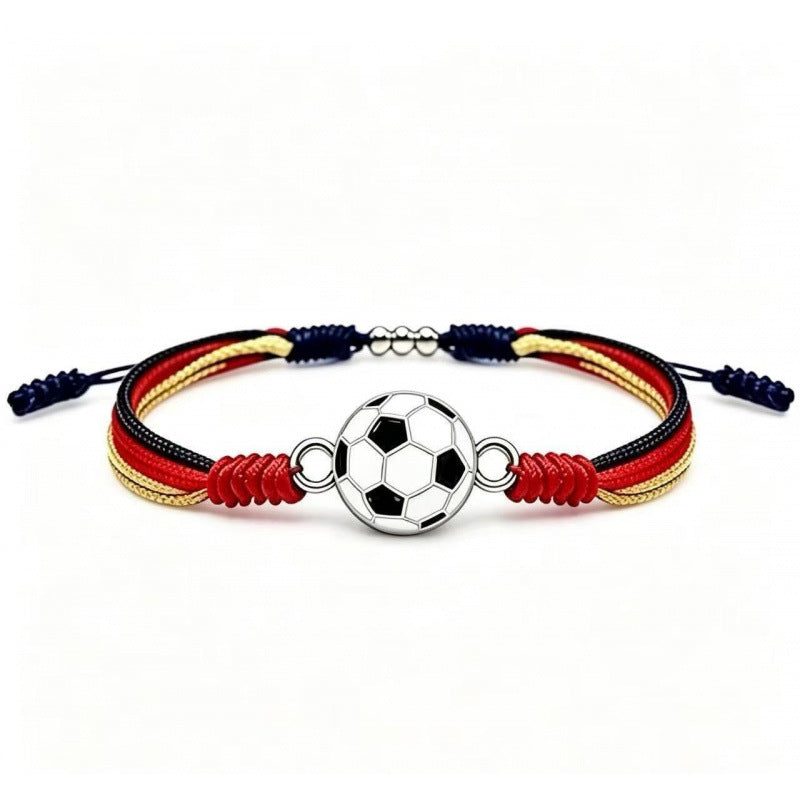 Sports-Themed Adjustable Bracelet Kalsten