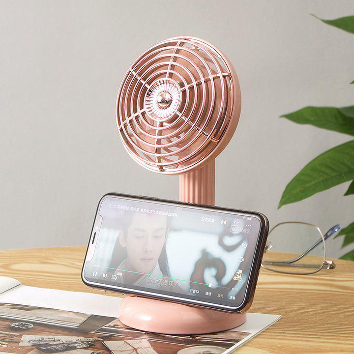 Unisex Portable Desktop Fan with Stylish Retro Design Kalsten